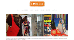 Desktop Screenshot of emblemshowroom.com